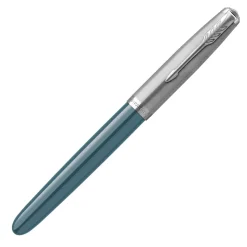 Parker Fountain<51 CT Fountain Pen on Sale | Altman Luggage Teal Blue