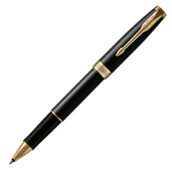 Parker Rollerball<Sonnet Black Lacquer GT Rollerball Pen 1931496 | Altman Luggage Black GT