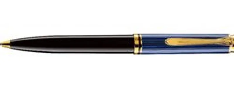 Pelikan Ballpoint<Pens - Souveran 600 Blue & Black Ballpoint K600