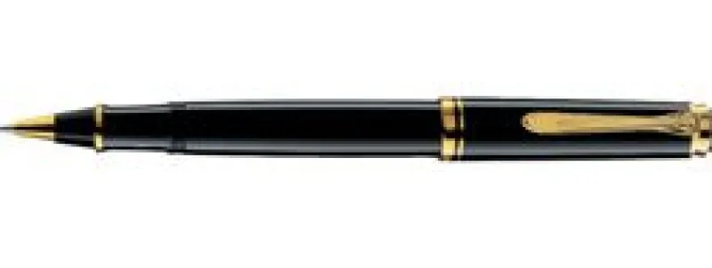Pelikan Felt Tip<Pens - Souveran 400 Black Rollerball R400