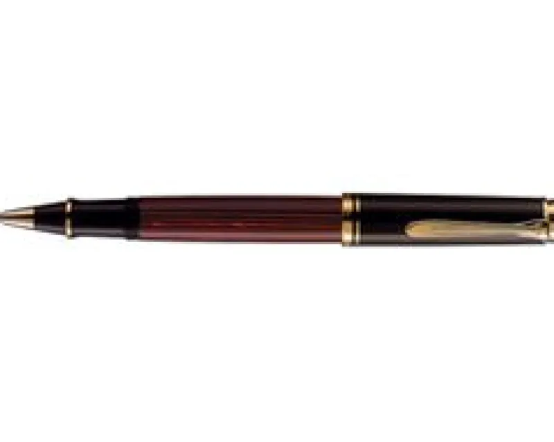 Pelikan Felt Tip<Pens - Souveran 400 Red & Black Rollerball R400