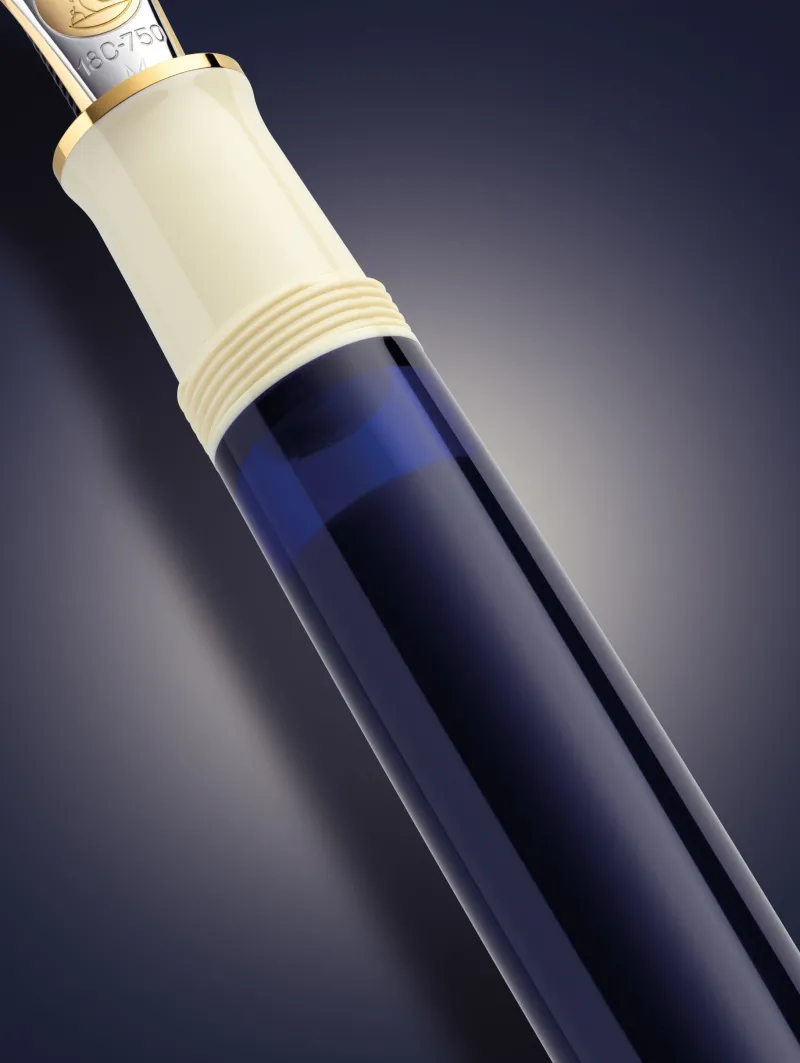 Pelikan Limited Edition|Fountain<Souveran 800 Special Edition Fountain Pen Cream Blue