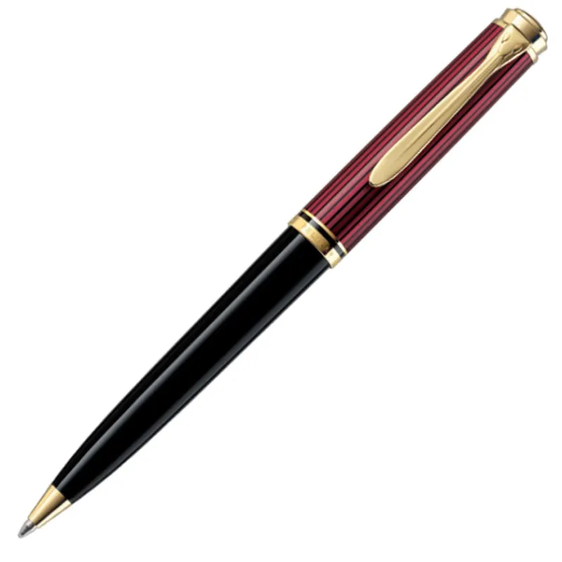 Pelikan Ballpoint<Souveran M800 Black and Red Fountain Pen | Altman Luggage