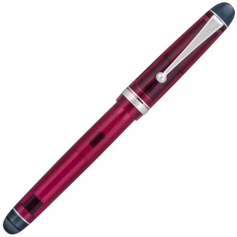Pilot Fountain<Custom 74 Demonstrator Fountain Pen Merlot