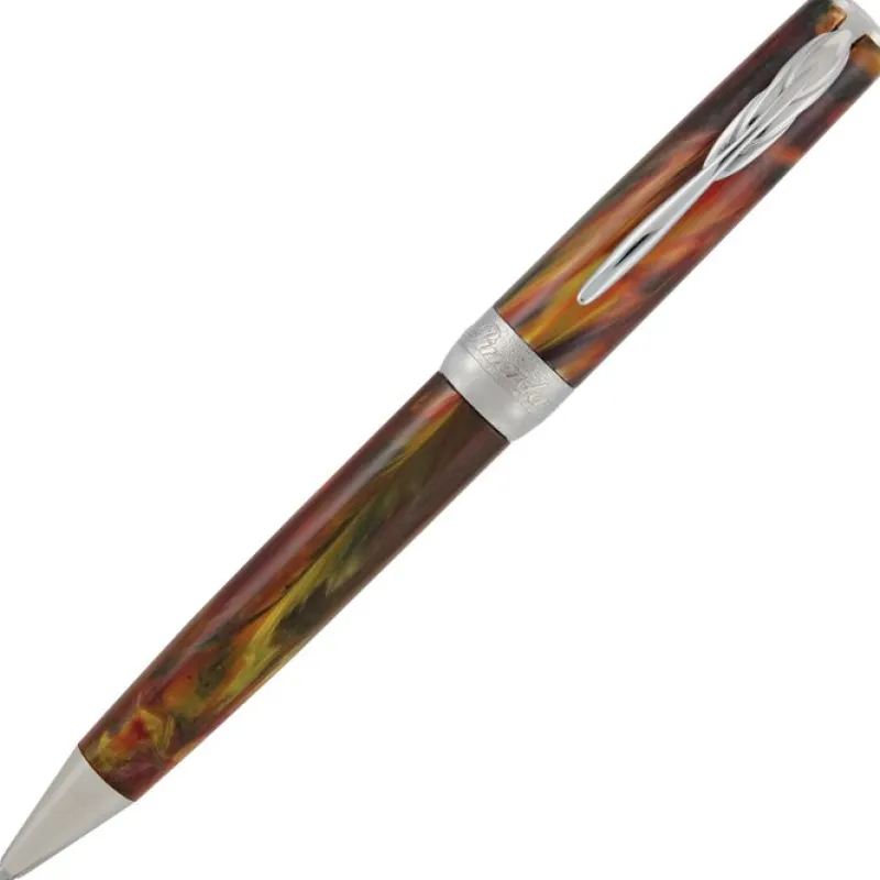 Pineider Ballpoint<Pens La Grande Belleza Great Beauty Ballpoint Rodolite Red
