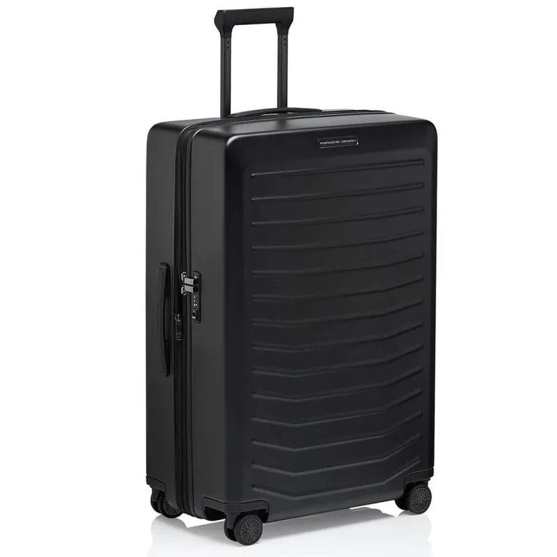 Porsche Design Hardside Luggage|Carry-on Luggage<Roadster Hard 30 inch Spinner Expandable Matte Black