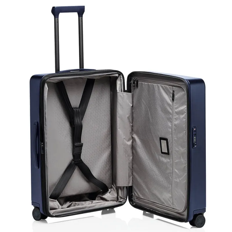 Porsche Design Hardside Luggage|Carry-on Luggage<Roadster Hard 27 inch Spinner Expandable Matte Blue