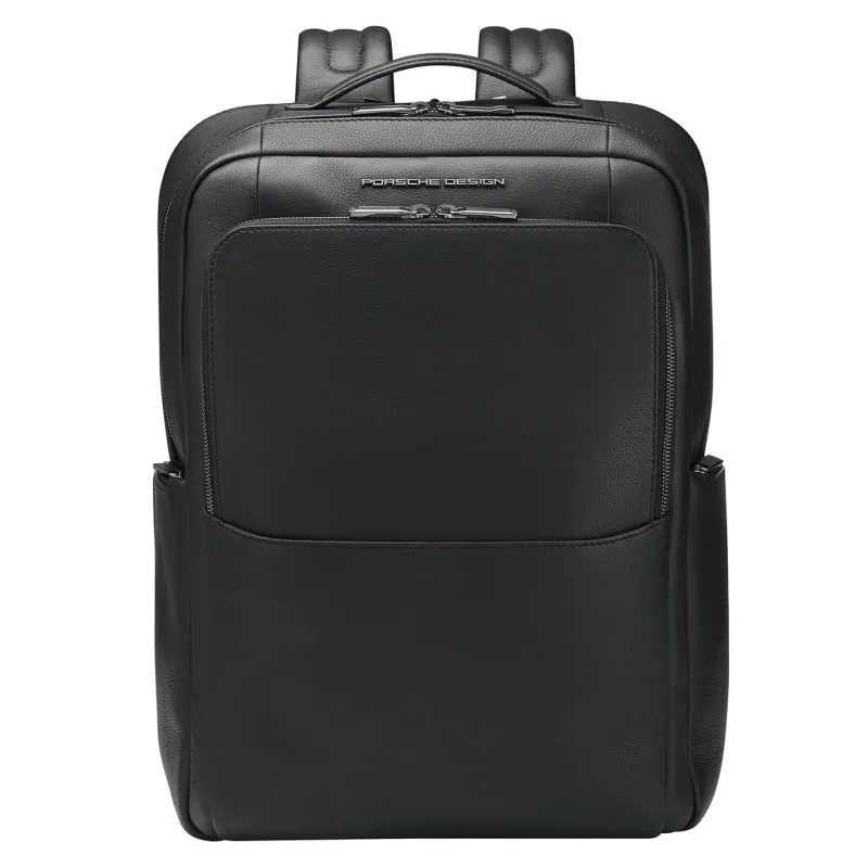Porsche Design Business Cases|Carry-on Luggage<Roadster Leather Backpack Large | Altman Luggage Black
