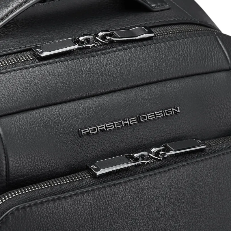 Porsche Design Business Cases|Carry-on Luggage<Roadster Leather Backpack Large | Altman Luggage Black