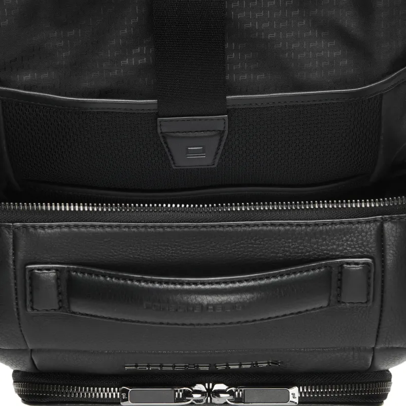 Porsche Design Business Cases|Carry-on Luggage<Roadster Leather Backpack XS | Altman Luggage Black