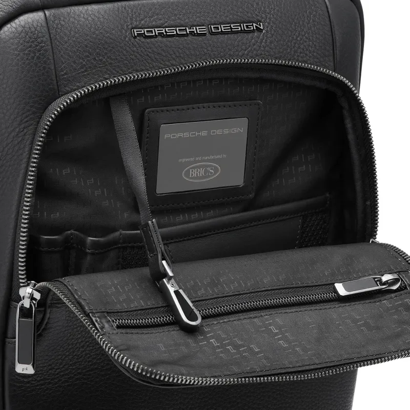 Porsche Design Business Cases|Carry-on Luggage<Roadster Leather Backpack XS | Altman Luggage Black