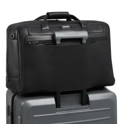 Porsche Design Carry-on Luggage<Roadster Leather Weekender | Altman Luggage Black