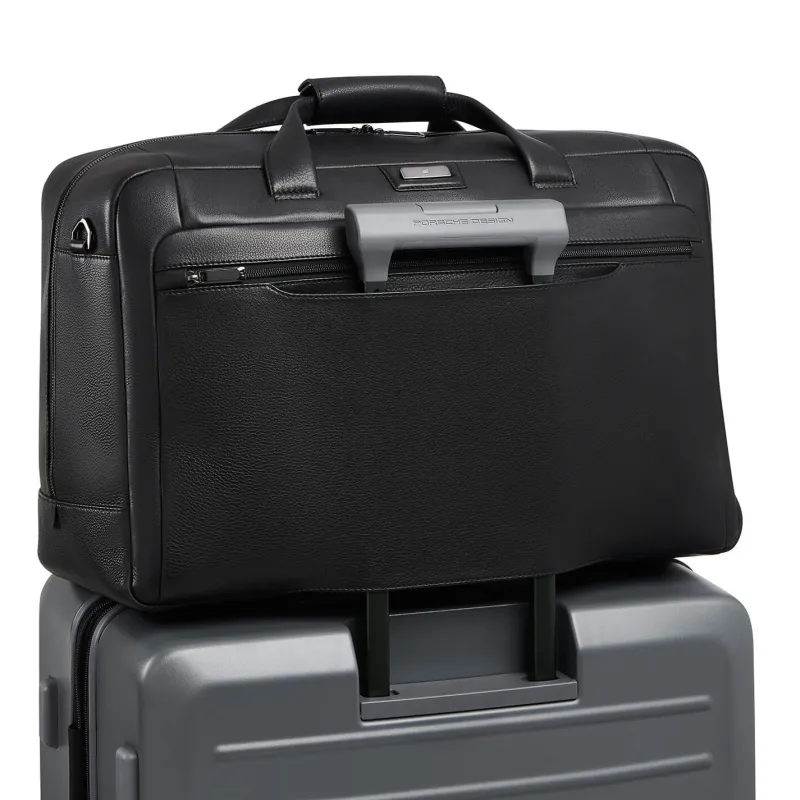 Porsche Design Carry-on Luggage<Roadster Leather Weekender | Altman Luggage Black