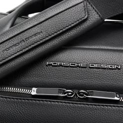 Porsche Design Carry-on Luggage<Roadster Leather Weekender | Altman Luggage Black