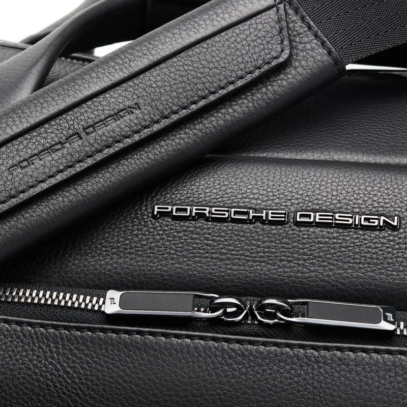 Porsche Design Carry-on Luggage<Roadster Leather Weekender | Altman Luggage Black