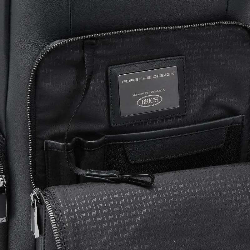 Porsche Design Business Cases|Carry-on Luggage<Roadster Leather Backpack Small Black | Altman Luggage