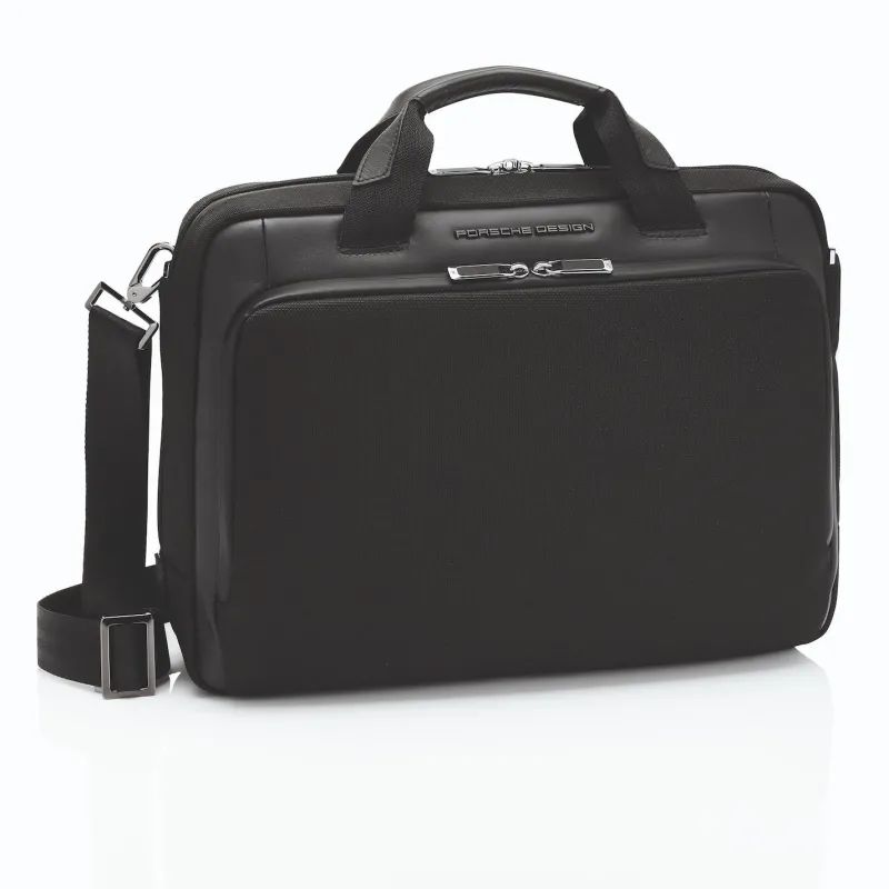 Porsche Design Business Cases|Carry-on Luggage<Roadster Nylon Briefcase M | Altman Luggage Black