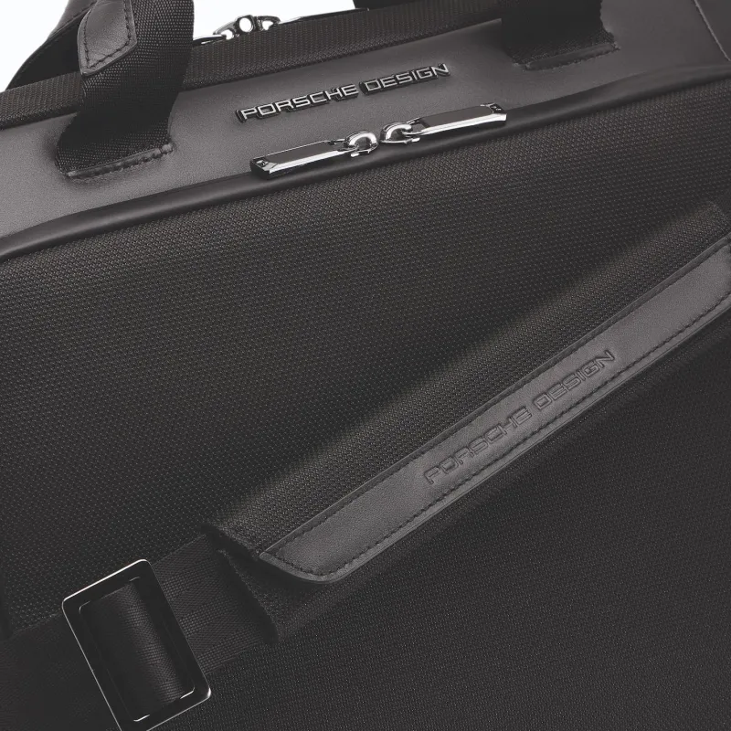 Porsche Design Business Cases|Carry-on Luggage<Roadster Nylon Briefcase M | Altman Luggage Black