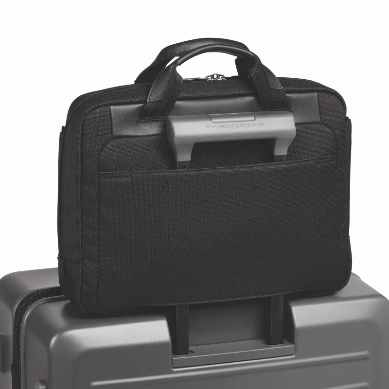 Porsche Design Business Cases|Carry-on Luggage<Roadster Nylon Briefcase M | Altman Luggage Black