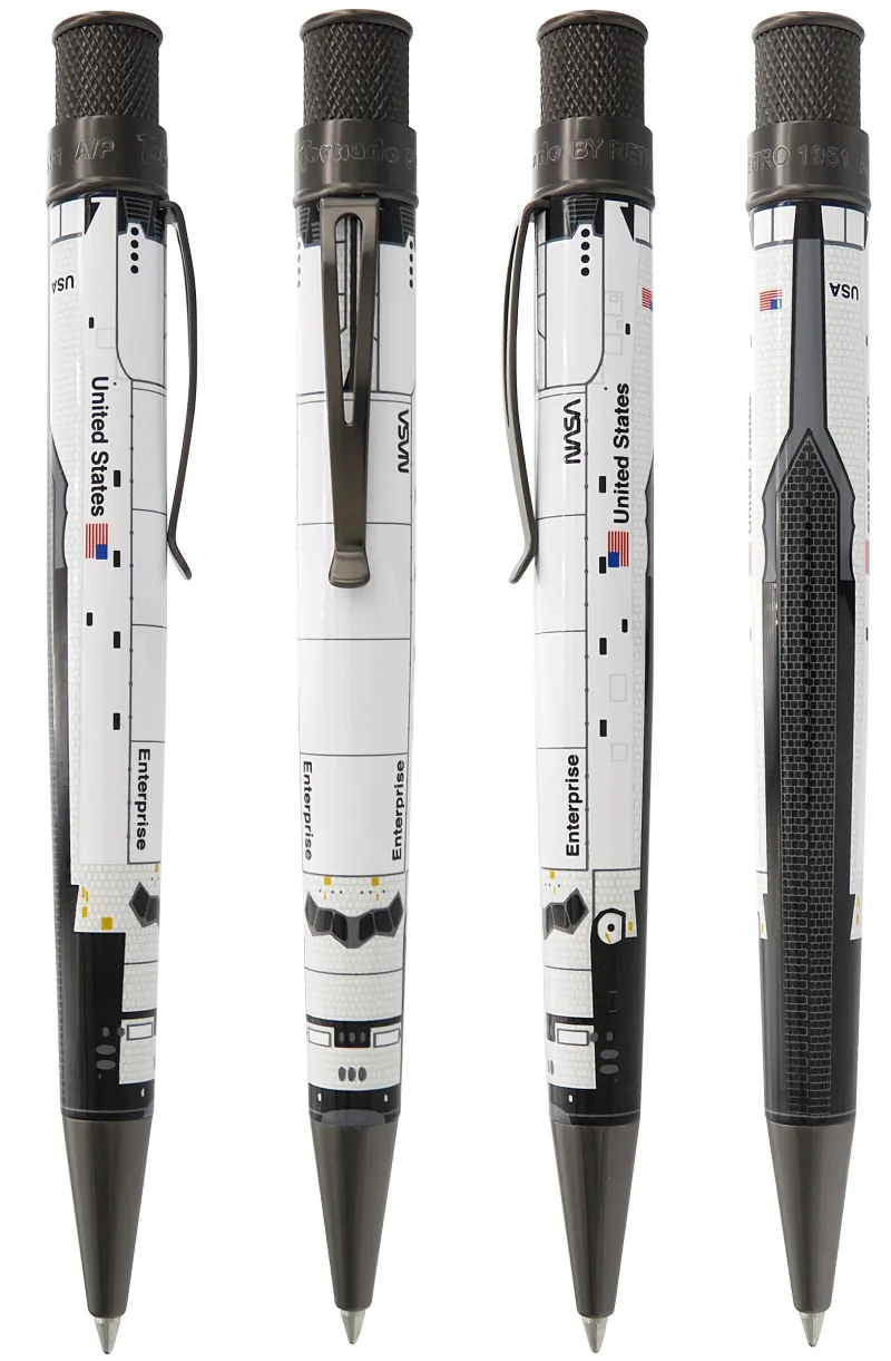 Retro 51 Rollerball<Limited Edition Enterprise Space Shuttle Rollerball Pen