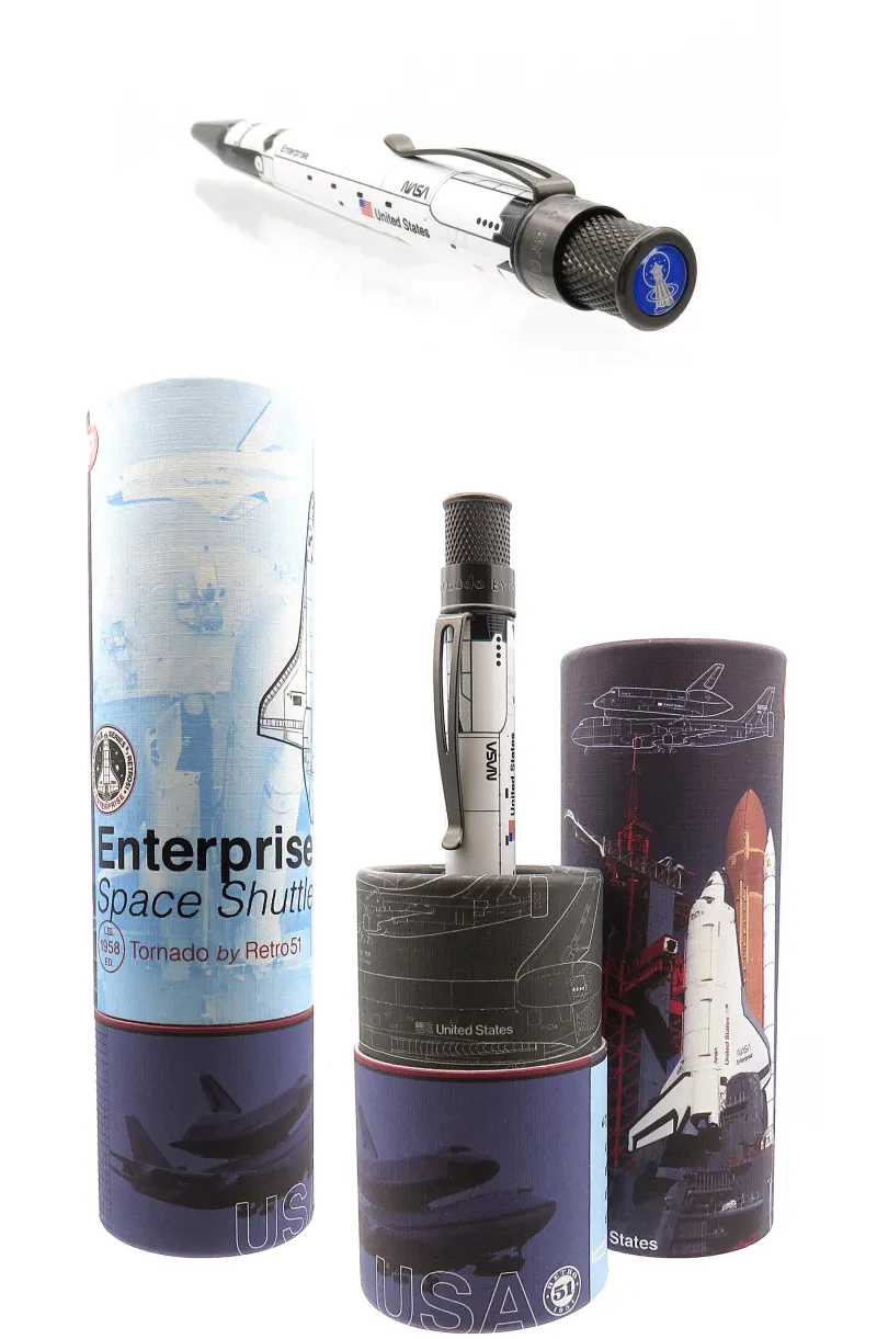 Retro 51 Rollerball<Limited Edition Enterprise Space Shuttle Rollerball Pen