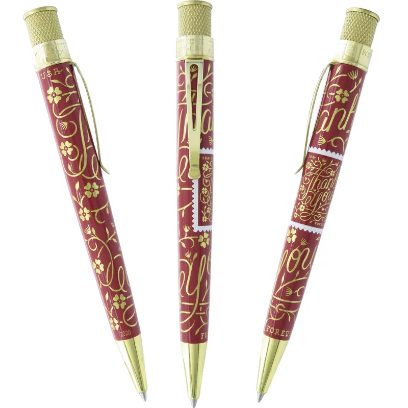 Retro 51 Rollerball<Officially Licensed United States Postal Service "Thank You"