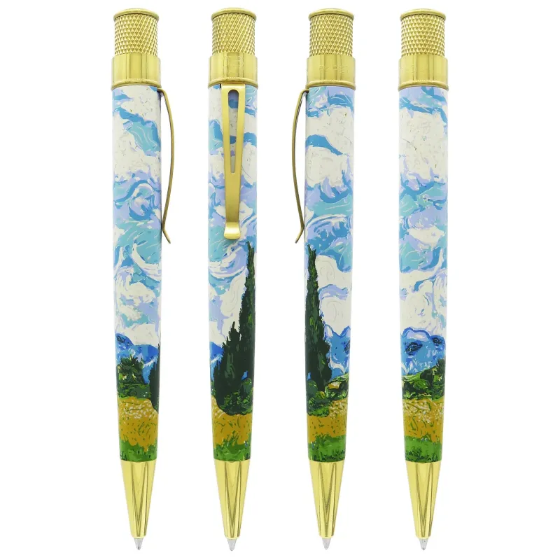 Retro 51 Rollerball|Felt Tip<The Metropolitan Museum Van Gogh Wheat Field Cypresses Roller