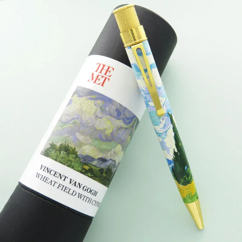 Retro 51 Rollerball|Felt Tip<The Metropolitan Museum Van Gogh Wheat Field Cypresses Roller