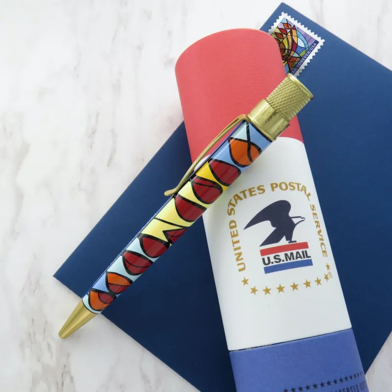 Retro 51 Rollerball|Limited Edition<Retro51 United States Postal Service Hanukkah Stamp Rollerball Pen