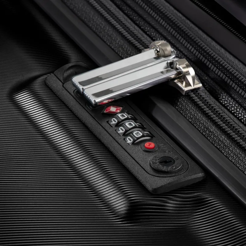 Ricardo Checked|Carry-on Luggage<Rodeo Drive 2.0 Hardside Carry-On Expandable Spinner Black`