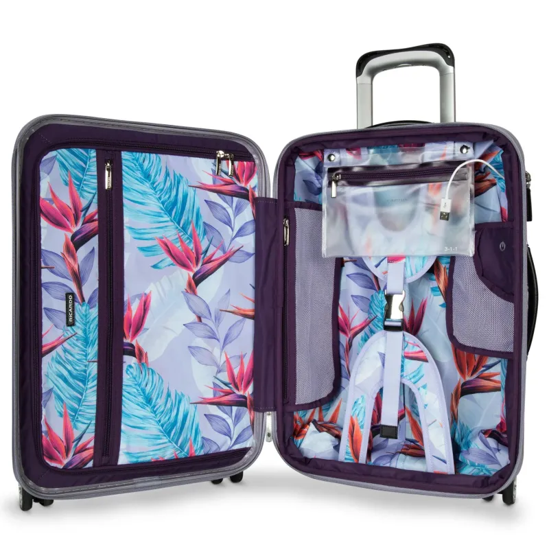 Ricardo Checked|Carry-on Luggage<Rodeo Drive 2.0 Hardside Carry-On Expandable Spinner Black`