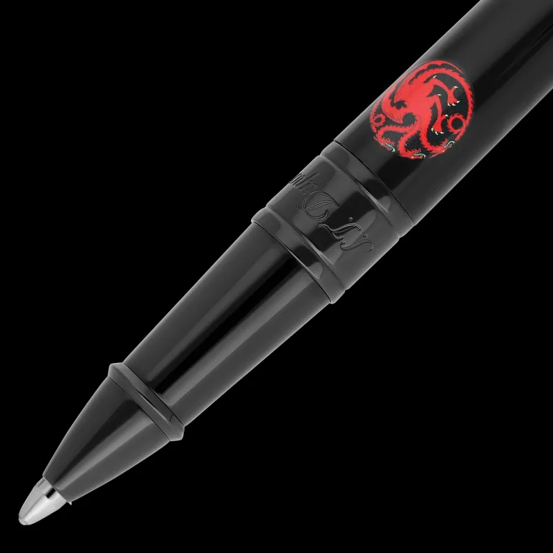 S.T. Dupont Rollerball<S. T. Dupont D-INITIAL Game Of Thrones TARGARYEN Rollerball Pen