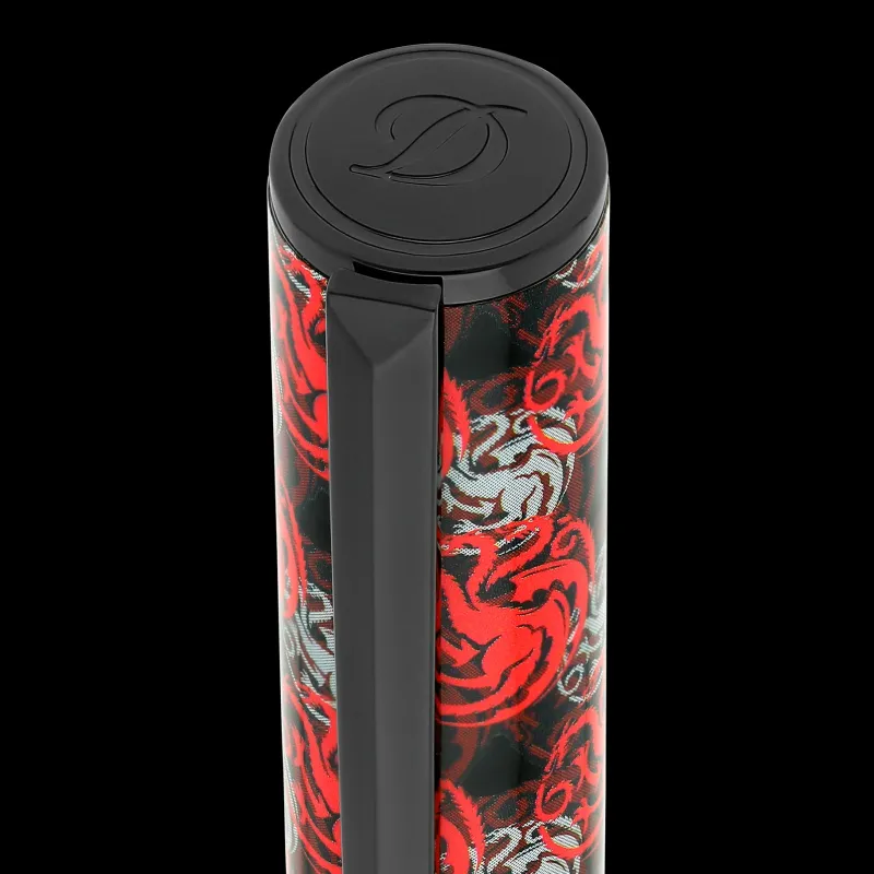 S.T. Dupont Rollerball<S. T. Dupont D-INITIAL Game Of Thrones TARGARYEN Rollerball Pen