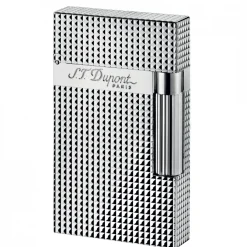 S.T. Dupont Lighters<S T Dupont LIGNE 2 Diamond Head Plated Lighter | Altman Silver