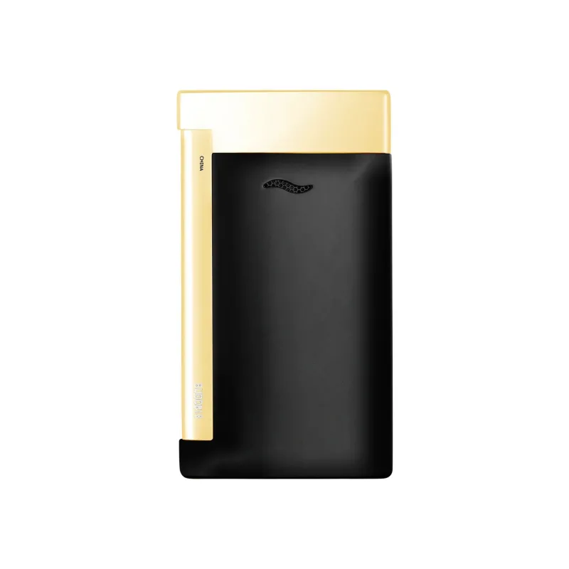 S.T. Dupont Lighters<S. T. Dupont SLIM 7 Brushed Chrome Finish Lighter | Altman Luggage
