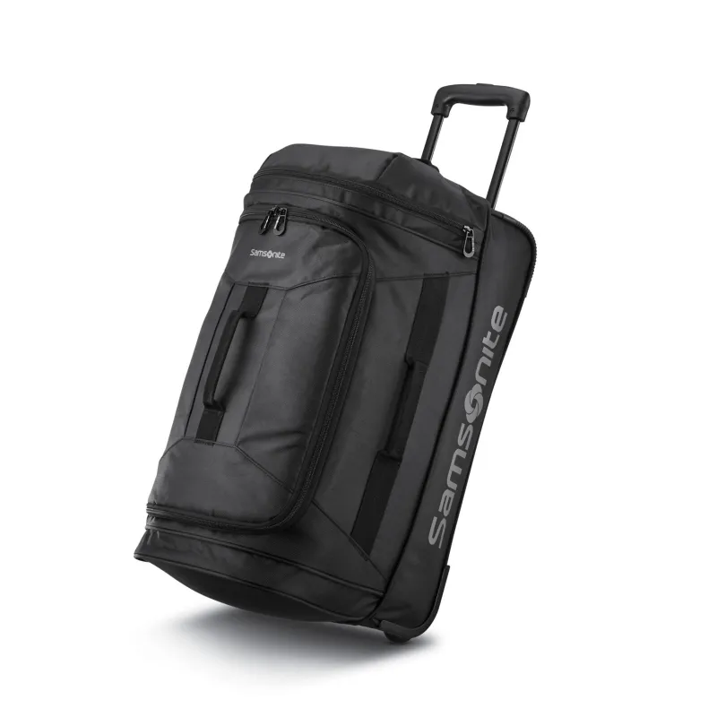 Samsonite Wheeled Duffels<Andante 2 28 Drop Bottom Wheeled Duffle Riverrock Black