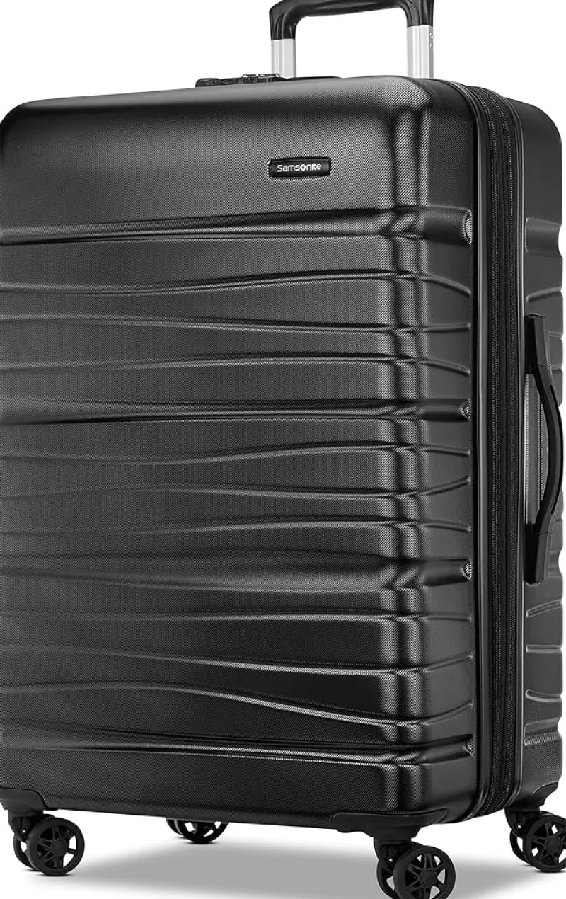 Samsonite Checked<Evolve SE Hardside Expandable Luggage with Double Wheels, Ba