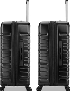 Samsonite Checked<Evolve SE Hardside Expandable Luggage with Double Wheels, Ba