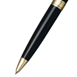 Sheaffer Ballpoint<300 9325 Glossy Black Ballpoint Pen With Gold-tone Trim