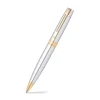 Sheaffer Ballpoint<300 Chrome with Gold Trims Ballpoint Pen | Altman Luggage