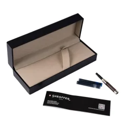 Sheaffer Fountain<300 Glossy Blue Fountain Pen With Chrome Trims | Pens on Sale