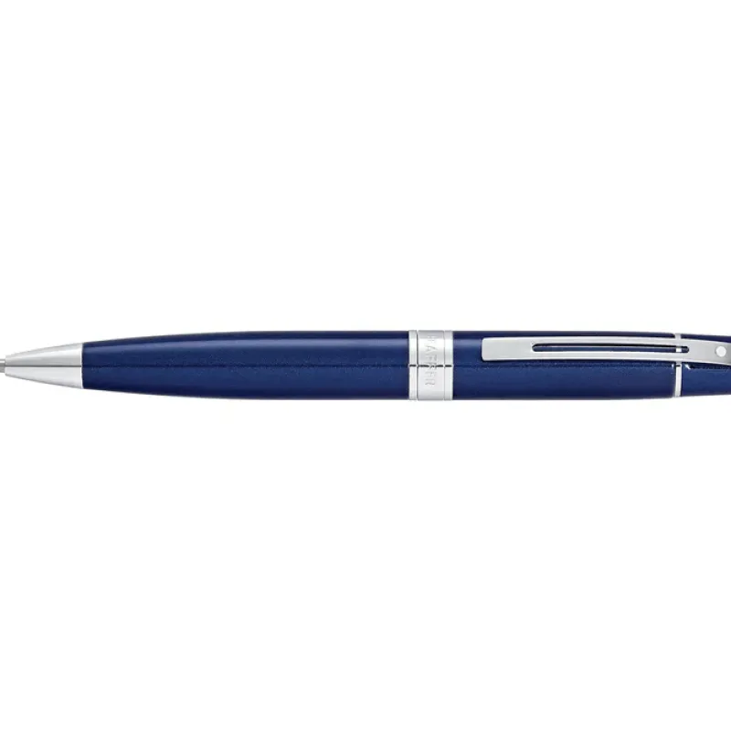 Sheaffer Ballpoint<300 Glossy Blue with Chrome Trims Ballpoint Pen
