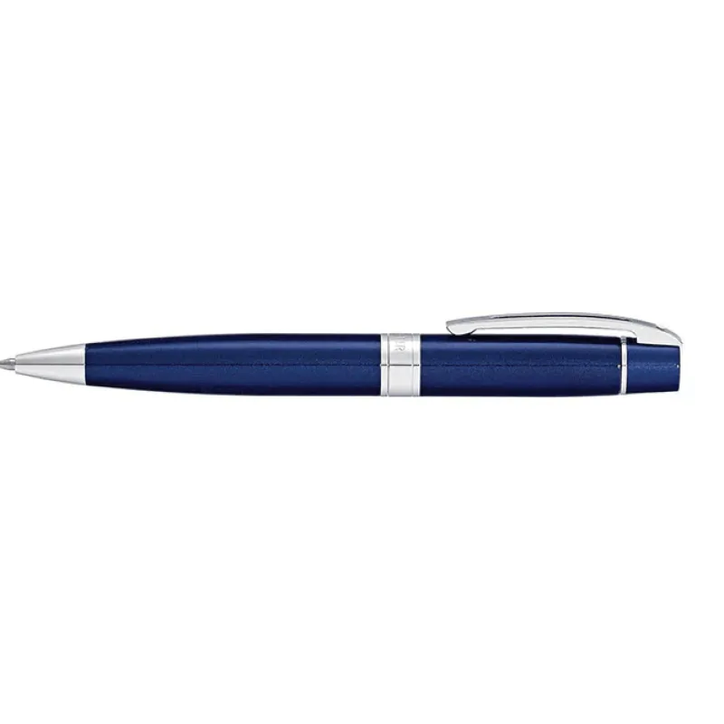 Sheaffer Ballpoint<300 Glossy Blue with Chrome Trims Ballpoint Pen