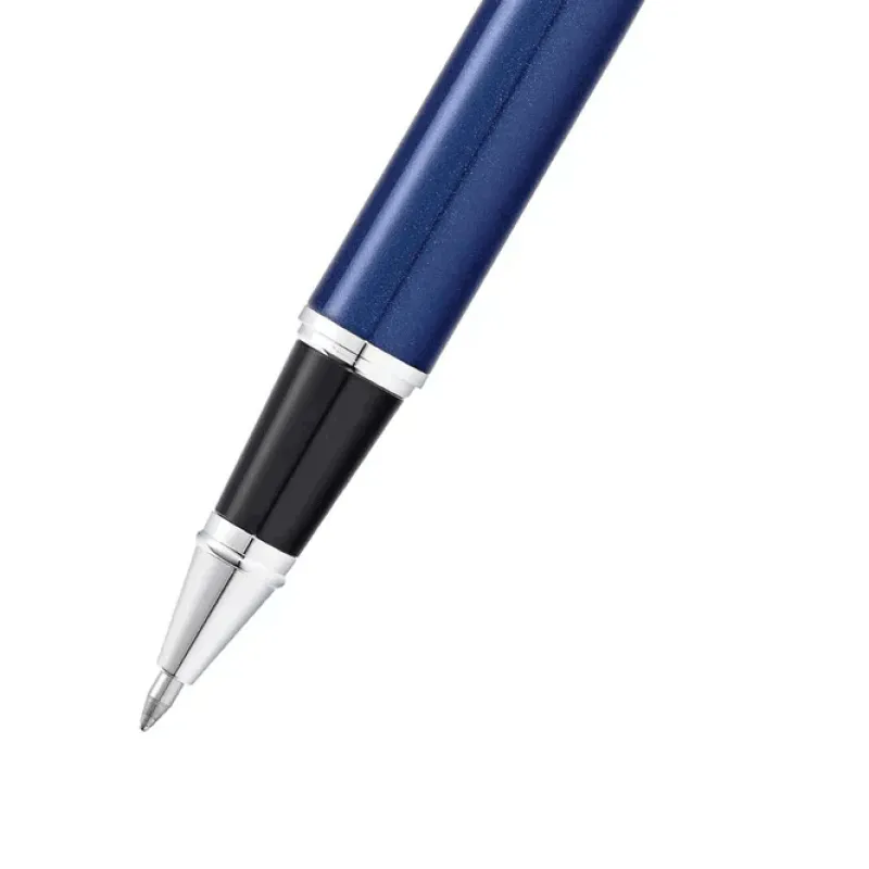 Sheaffer Rollerball|Felt Tip<300 Glossy Blue with Chrome Trims Rollerball Pen | Pen Sale