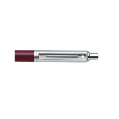 Sheaffer Ballpoint<Sentinel Burgundy and Chrome Ballpoint Pen With Chrome Trims