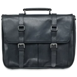 Mancini Portfolios|Business Cases<Single Compartment Briefcase for 15" Laptop with RFID Secure Pocket, 1