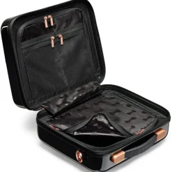 Ted Baker Checked<Lightweight Hardshell Vanity Case Opal | Altman Luggage