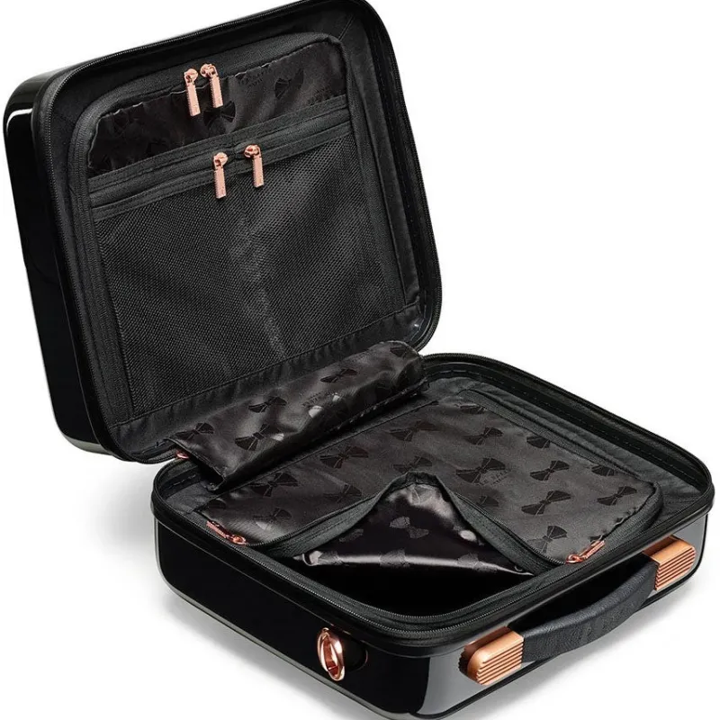 Ted Baker Checked<Lightweight Hardshell Vanity Case Opal | Altman Luggage
