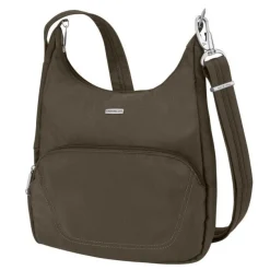 Travelon Portfolios|Business Cases<42457 AntiTheft Classic Essential Messenger Bag Nutmeg