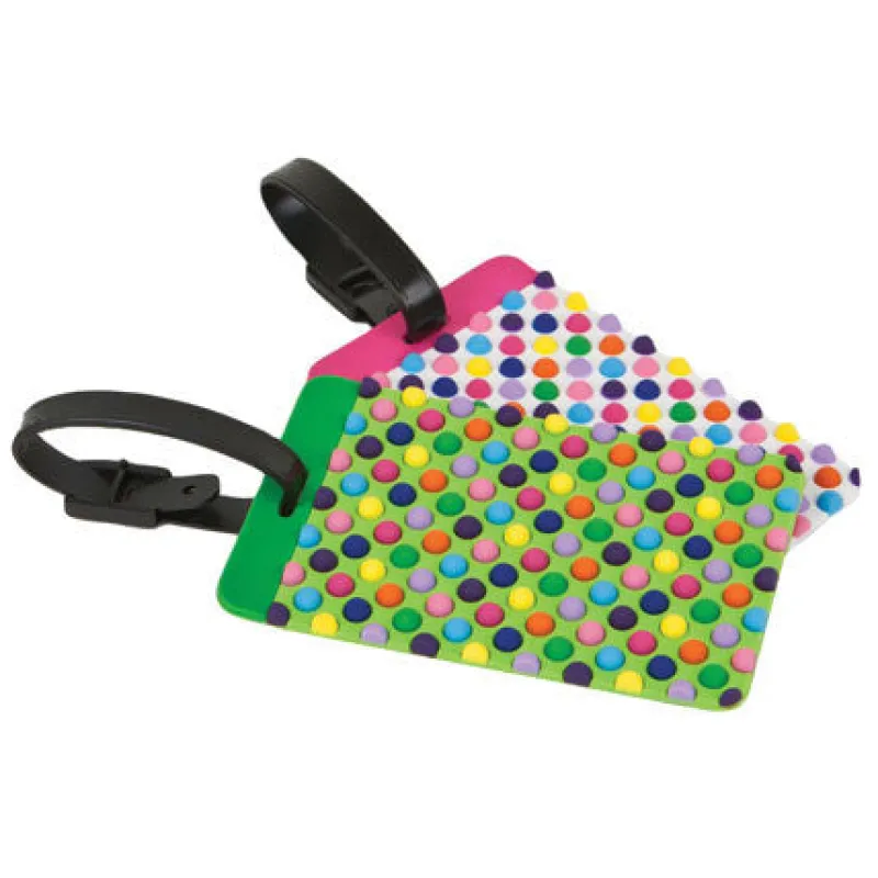 Travelon Luggage Tags<12657 Set of 2 Luggage Tags, Dots | Sale Altman Luggage